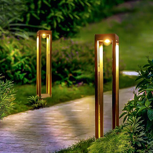 lâmpada exterior 105x105mm do gramado do jardim 7W