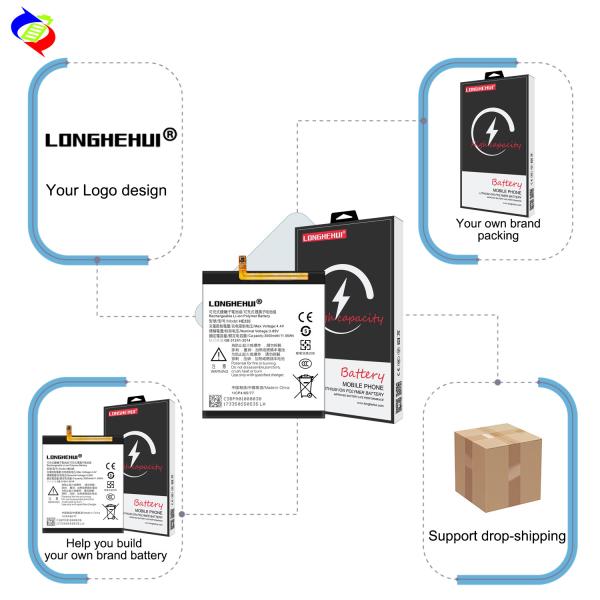 Bateria de telemóvel HE330 Polímero de íons de lítio recarregável para Nokia 3 Dual TA-1032 2630mAh