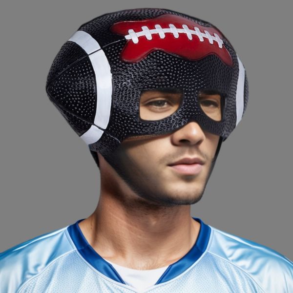 Latex Material Fantasy Mask for Costume Designers with One Size Fit Most and 200g Weight