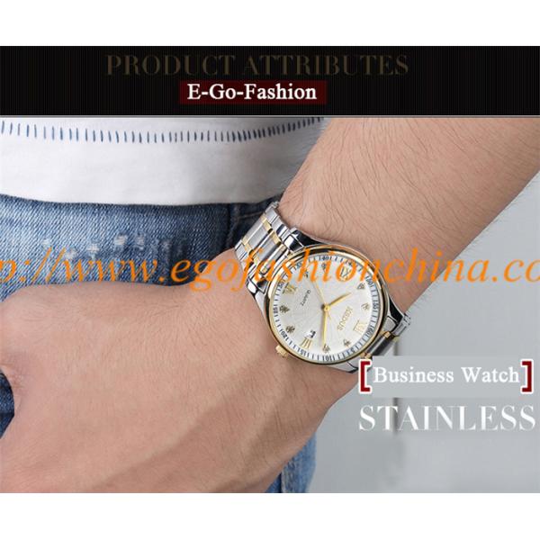 Rose Gold Black White Woman Watch Luxury Watch for Man Stainless Steel Watch Quartz Watch