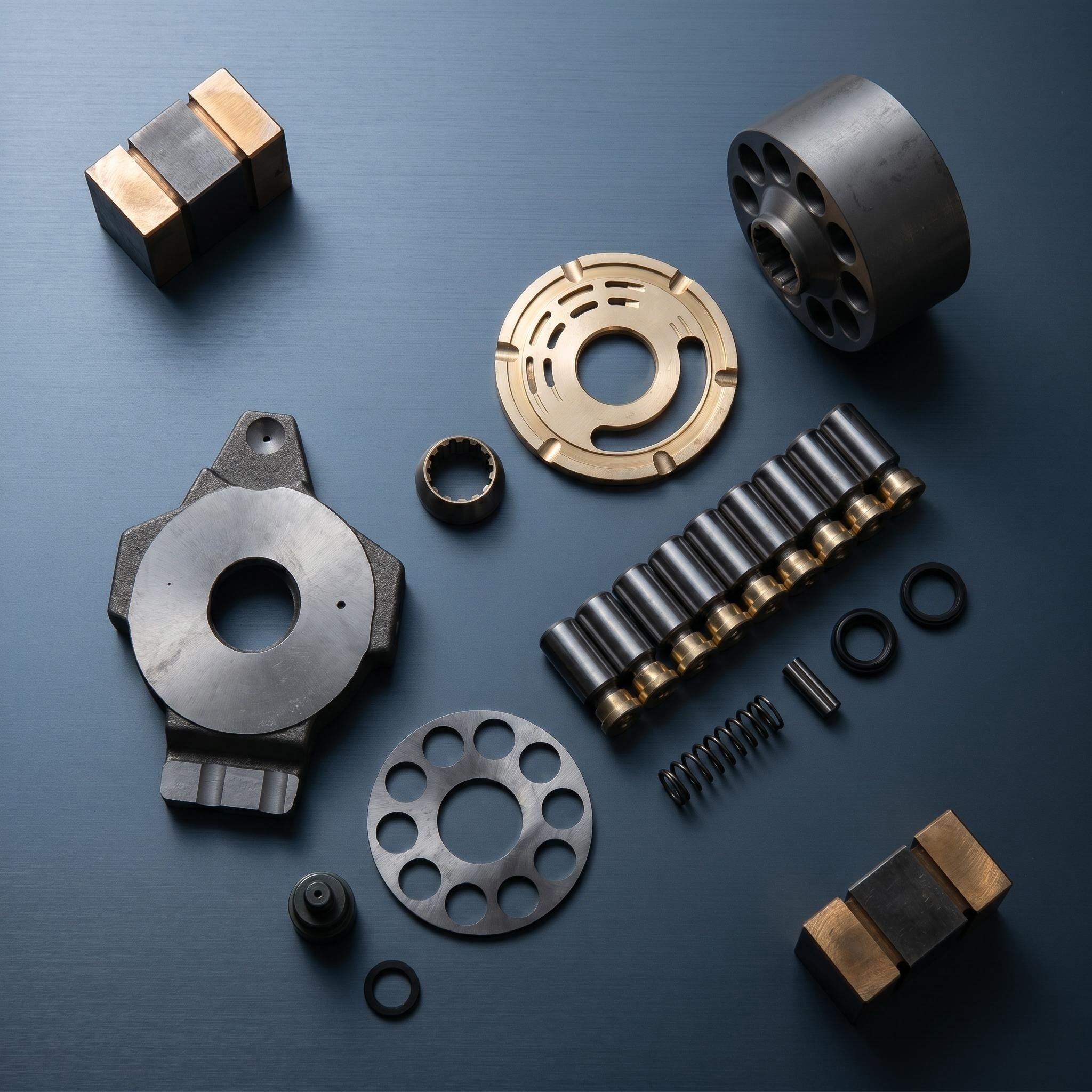 Hydraulic Pump Repair Kit HPK055K for EX120-6 EX135  EZ110 ZX120 Part Numbers: 2042059, 2044792 Metal Spare Parts for Excavators