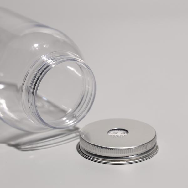 BPA Free Clear Plastic PET Bottle Disposable 500ml Juice Storage Bottle