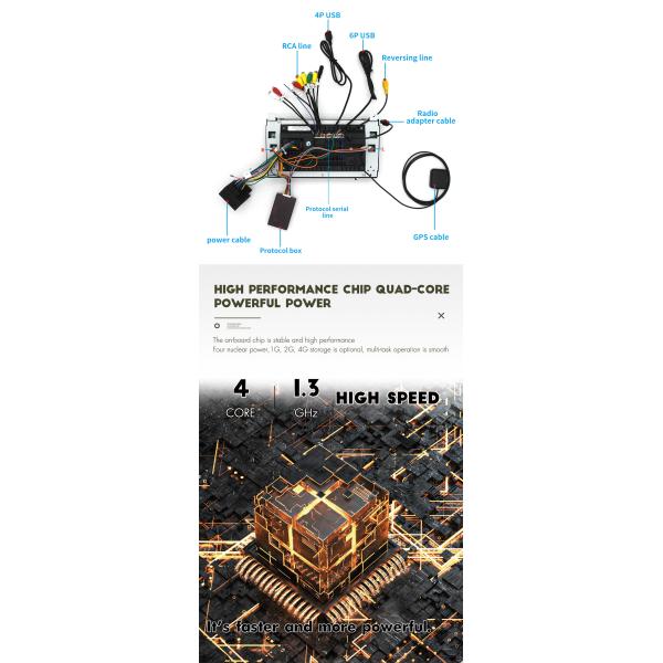 Grandnavi 7 pouces Android 11 Radio de voiture sans fil Carplay Pour Mercedes Benz SLK Classe 2004-2010