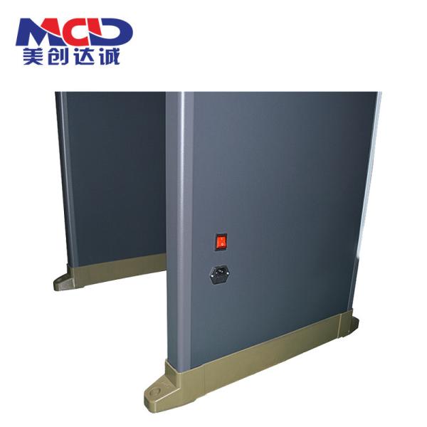 металлоискатель Walkthrough ширины см 70 с аудио лампой сигнала тревоги и положения СИД