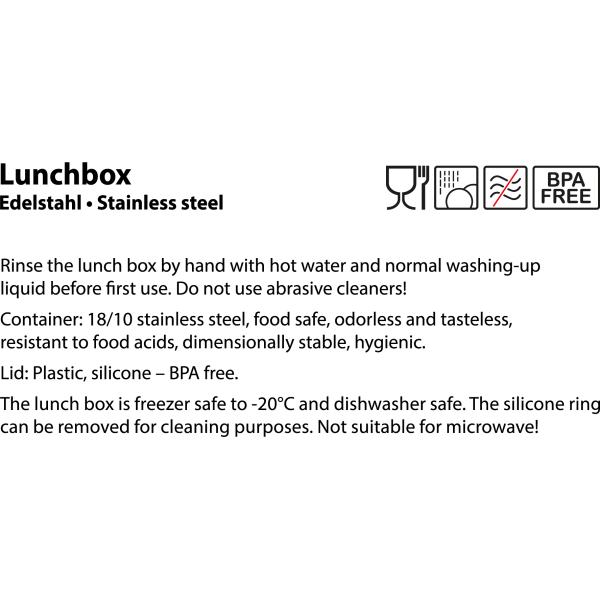 Rectangle 400/750/1200ml Stainless Steel Bento Lunch Box Set with Locking Lids and Durable