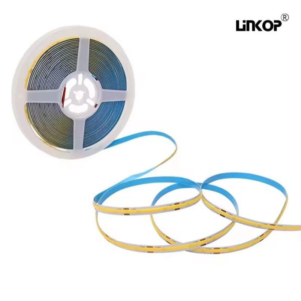 180 ° Beam Angle Cob Led Strip 5v 300 Leds/M Can Cut Single Color