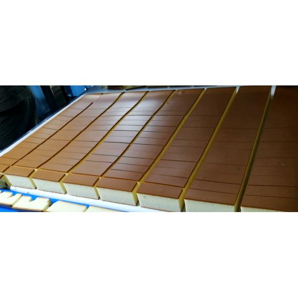 Производственная линия торта Castella нержавеющей стали PLC 304 непрерывная