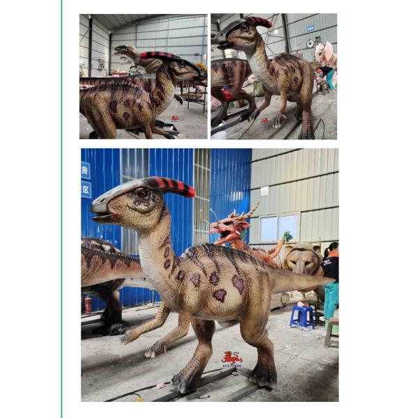 реветь Parasaurolophus 4M длинный Lifelike Animatronic с ртом мерцание открытых и глаза