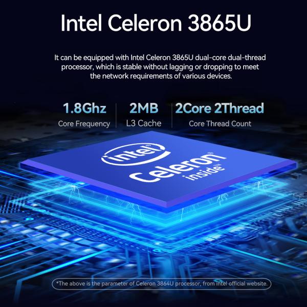 3865U 1U Server 6 LAN 2 Fiber Optic Linux Firewall Router Server с вентилятором