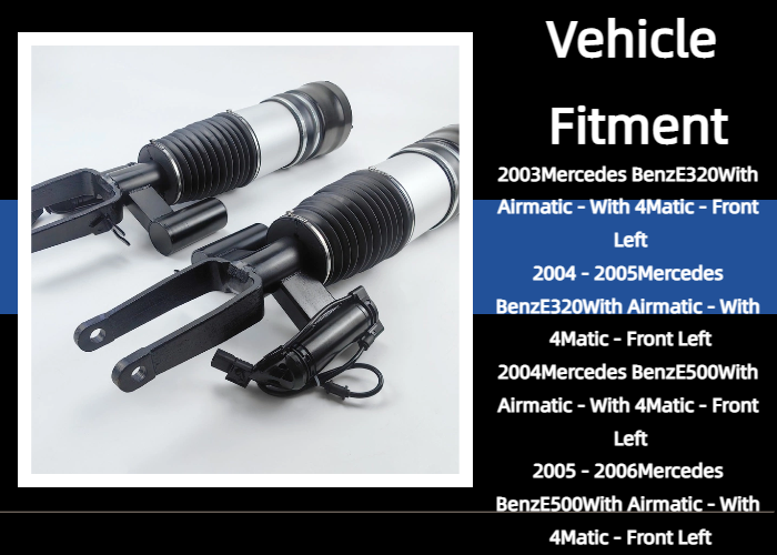 Mercedes W211 (Airmatic) Front Air Suspension Shock Absorber Left 4MATIC 211320951380