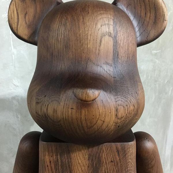 Mildewproof Hand Carved Wood Sculptures , Wooden Doll For Art