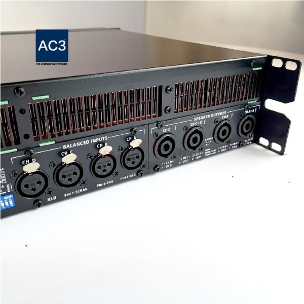 High power 10000W Switching power supply professional power amplifier with 4 channels