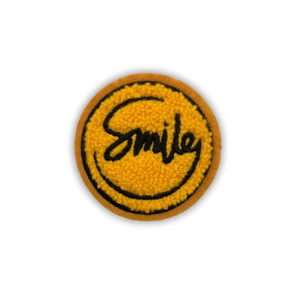 Glitter Letter Emoji Chenille Embroidery Patch For Garment Bags Hats