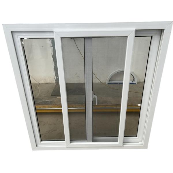 Diseño personalizado Upvc Vinyl Ventanas deslizantes de doble acristalamiento