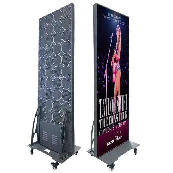 Indoor Wifi Control Poster Led Display P2.5mm Fine Pitch 800cd High Brightness