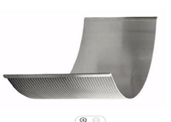 ID 100mm Stainless Steel 304 Sieve Bend Screen Corrosion Resistance For Food and Beverage