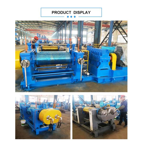 Мельница 37KW Dia 400mm резиновая открытая смешивая для греть резиновой смеси