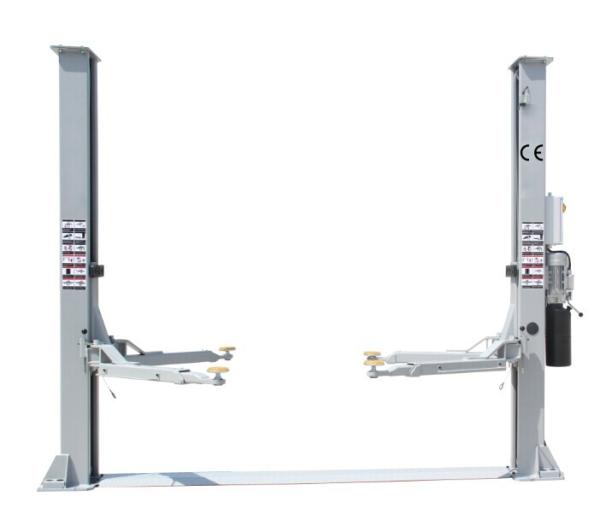 High Quality Car Lifts Cheap Price Floor Plate 2 Post Car Lift 4T with Manual Lock Release