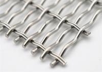 O tipo tecido frisou o comprimento decorativo de Mesh Screen 6meter do metal de 0.8mm