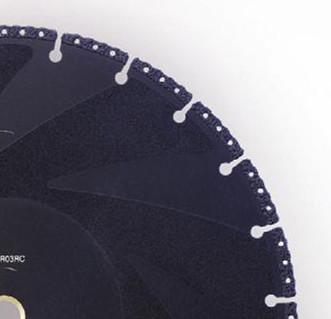 Vacuum Brazed Universal Diamond Cutting Blade Perfect Safety No Vibration No Wobbling