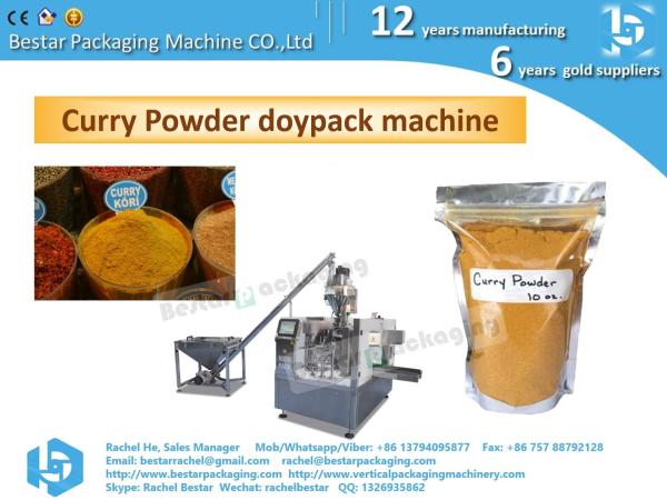 Bestar automatic doypack machine 8 stations for wheat flour 2kg zipper pouch