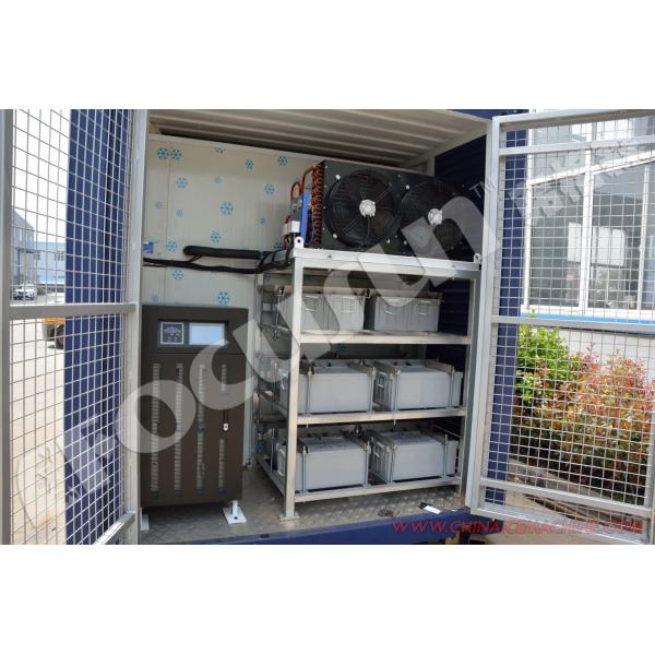 8500 кг хладагент R22 или R404A Контейнерный тип 20 футов Солнечная энергия холодная комната хранения