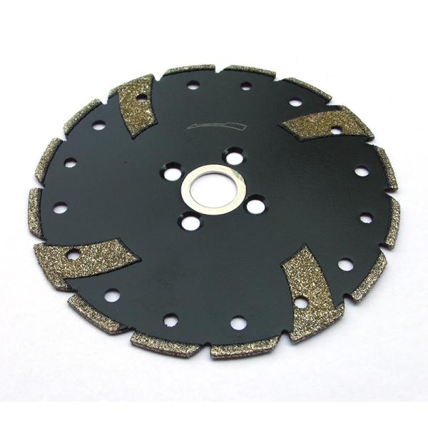 Ferramentas de diamante 350 mm lâmina de serra de diamante eletroplata para corte de pedra de mármore de granito