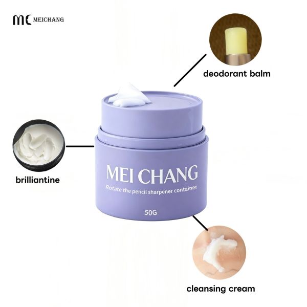 50g Capacity PP Jar with Twist-to-Dispense Mechanism for Airtight Freshness in Cosmetic Cream Packaging