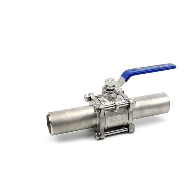 Amostragens US 4/Piece 3PC válvula de esfera com tubo estendido pressão nominal Pn1.6-6.4MPa