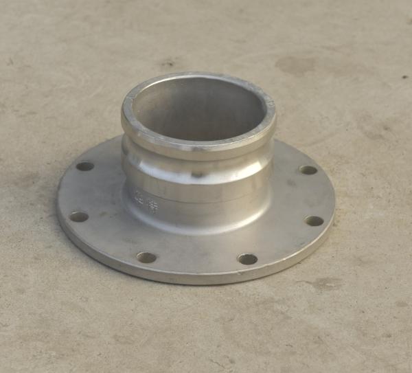 4 Inch Fuel Truck Quick Connectors Stainless Steel Round Male Flange for Smooth Connection
