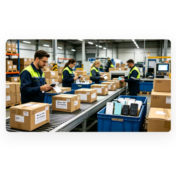 Freight To Mexico Delivery Duty Paid DDP Sea Shipping With Truck / Local Courier Door Delivery