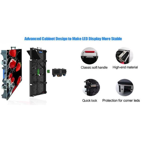 Flexible Theatre HD Stage Background Led Display Video Wall 500*500mm