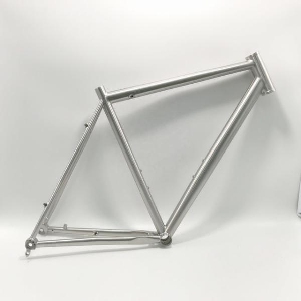 TIG Welding Titanium Road Bike Frame 700c Titanium Bicycle Frame High Precision
