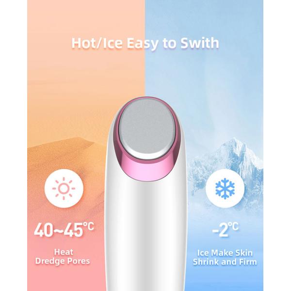 Hot Ice Switch 8.8W Acne Remover 60kPa Vacuum Suction Beauty Device
