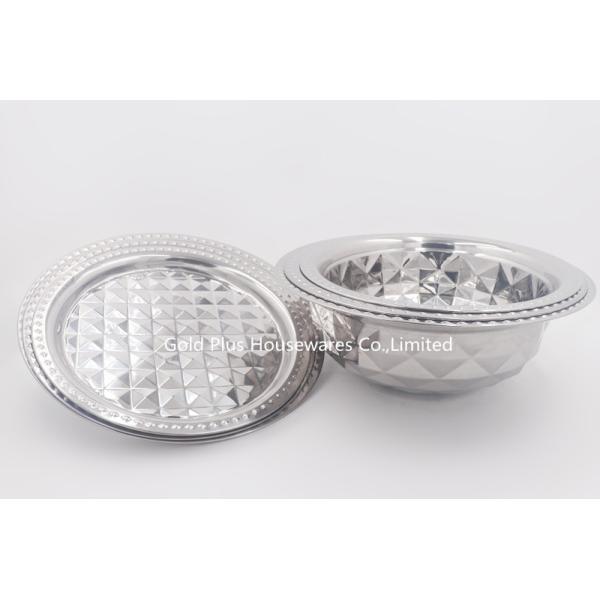 Home Goods 28cm Stainless Steel Basin Soup Bowl Set