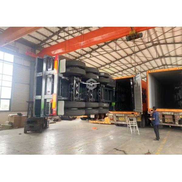 50 Ton Flatbed Heavy Duty Semi Trailer 40ft Container for Sale in Guinea