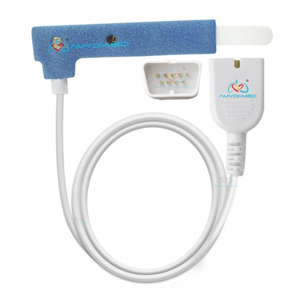 Nihon Kohden Disposable Spo2 Sensor 9 Pin Sponge Disposable Pulse Oximeter Medical Equipment