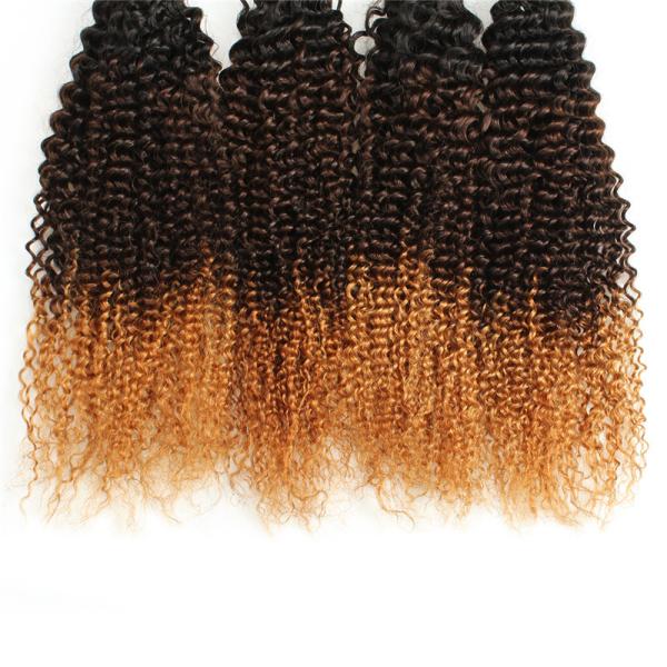 Superior Quality Strong Weft 8a Grade Virgin Hair Ombre Color Brazilian Hair Weft