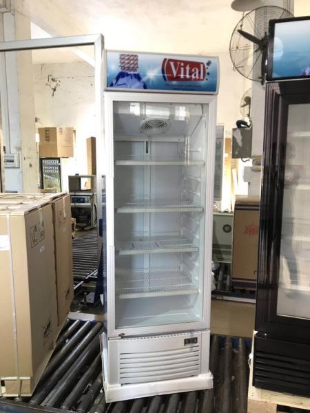 350L Saving-energy Low Noise Commercial Fridge / Auto Defrost Refrigerated Display Cooler / Beverage Cooler
