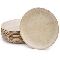 A folha de palmeira biodegradável Compostable de 100% chapeia descartável