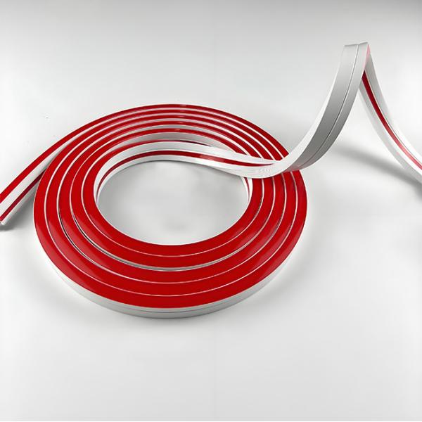 Tubo de neón de silicona con vista lateral 08*16mm Luces de tira LED rojas IP67 Impermeable Personalizado