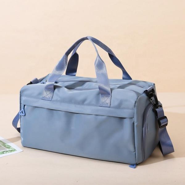 Sac de sport hydraulique personnalisé avec poche mouillée et compartiment chaussure