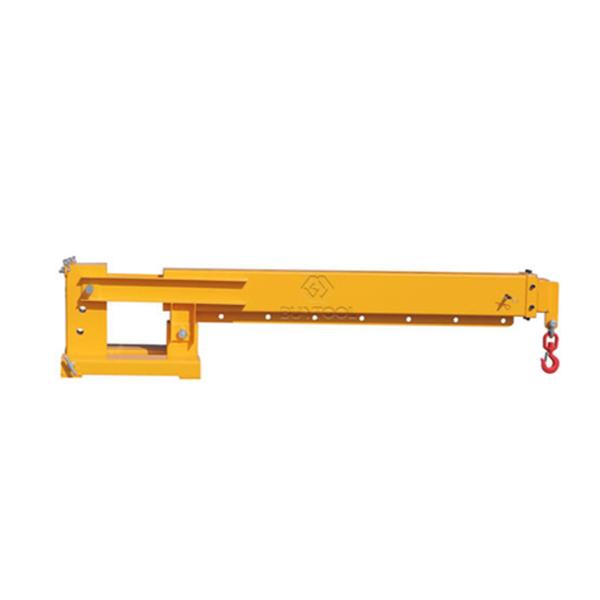 Telescopic Adjustable Hoist Forklift Attachment Jib Boom Crane 6000 Lb Lift Capacity Truss
