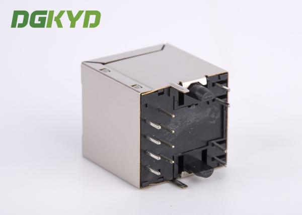 conector SUPERIOR do jaque RJ45 do Magnetics da ENTRADA de 180 graus com a montagem do PWB do transformador