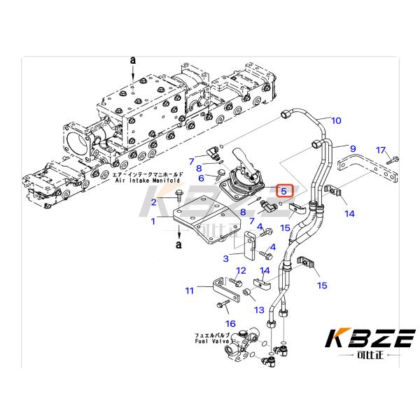 6251-71-8210 6251718210 KOMATSU PC400-7 PC400-8 экскаватор 2 отверстия ручной насос для 6D125