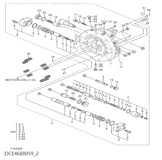 0806602 válvula de alivio para HITACHI EX1200-6 ZX1000K-3 ZX400L-5G ZX400R-3 ZX450
