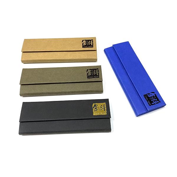 CongFung Kraft Paper Sunglasses Soft Case Magnetic Packaging Bags Case