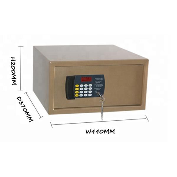 W440mm Interior Flannelette Digital Key Lock Box