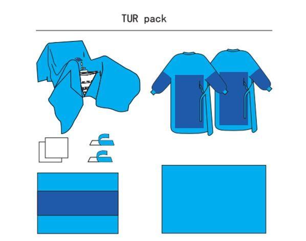 Medical Disposable Sterile Surgical TUR Pack / Urology Set