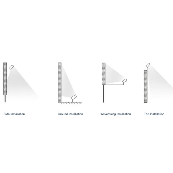 SAA CE ROHS Outdoor LED Flood Lights , 240W High Power Led Flood Lights Waterproof IP65